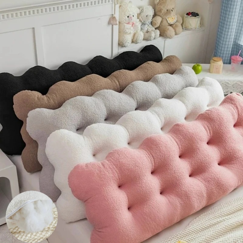 Headboard Cushion Backrest Tatami - Cuscino per Testiera in Pile Teddy