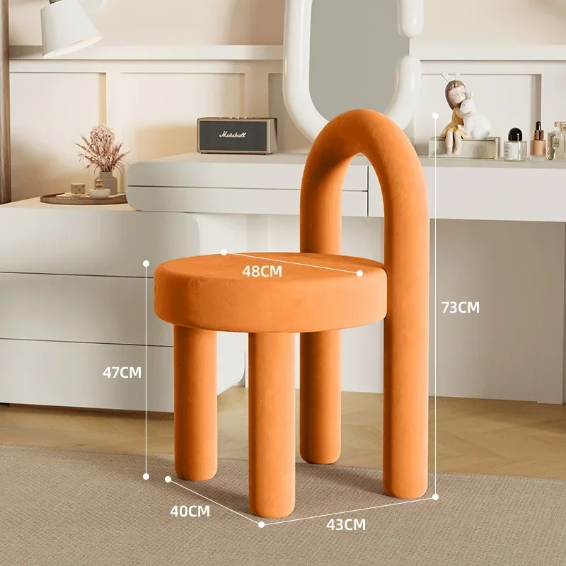 Bedroom Furniture - Sgabello da trucco stabile per la