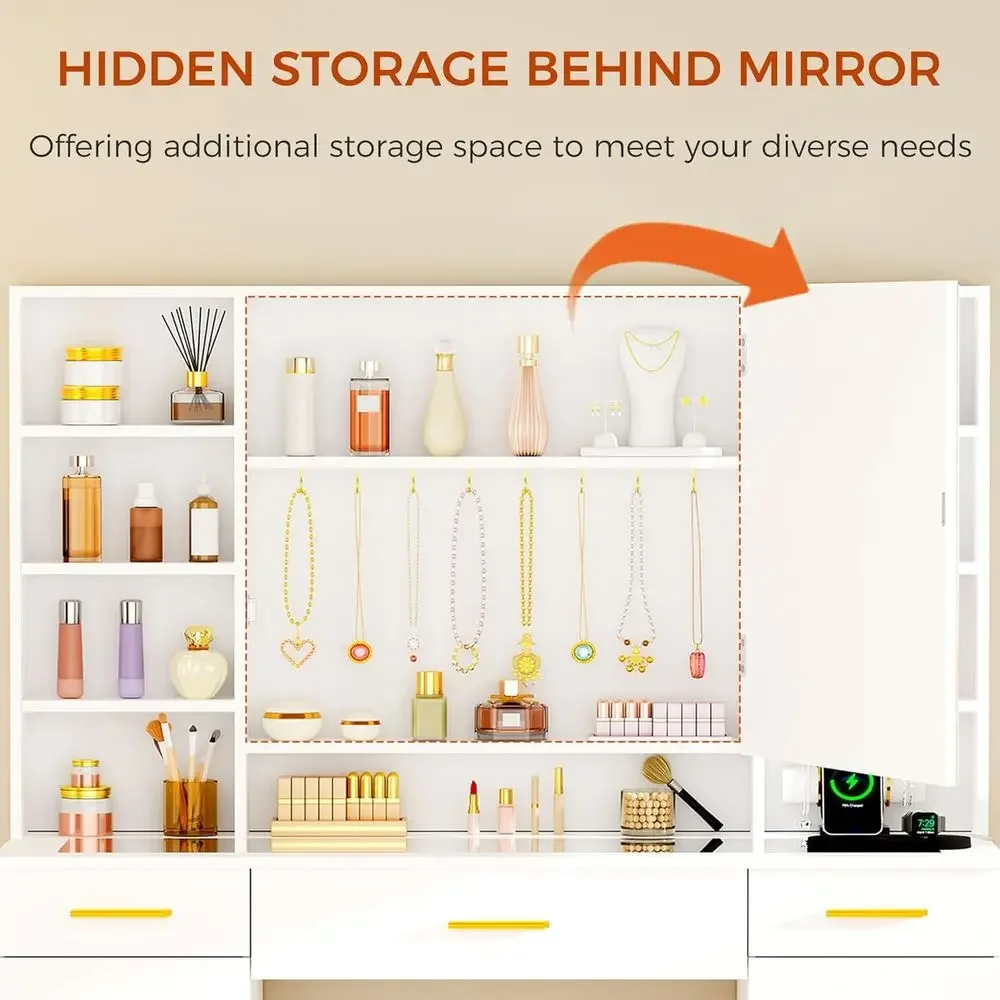 Tavolo da Trucco con Specchio  - Dressing Table Vanity With Lighted Mirror recensione e prezzo