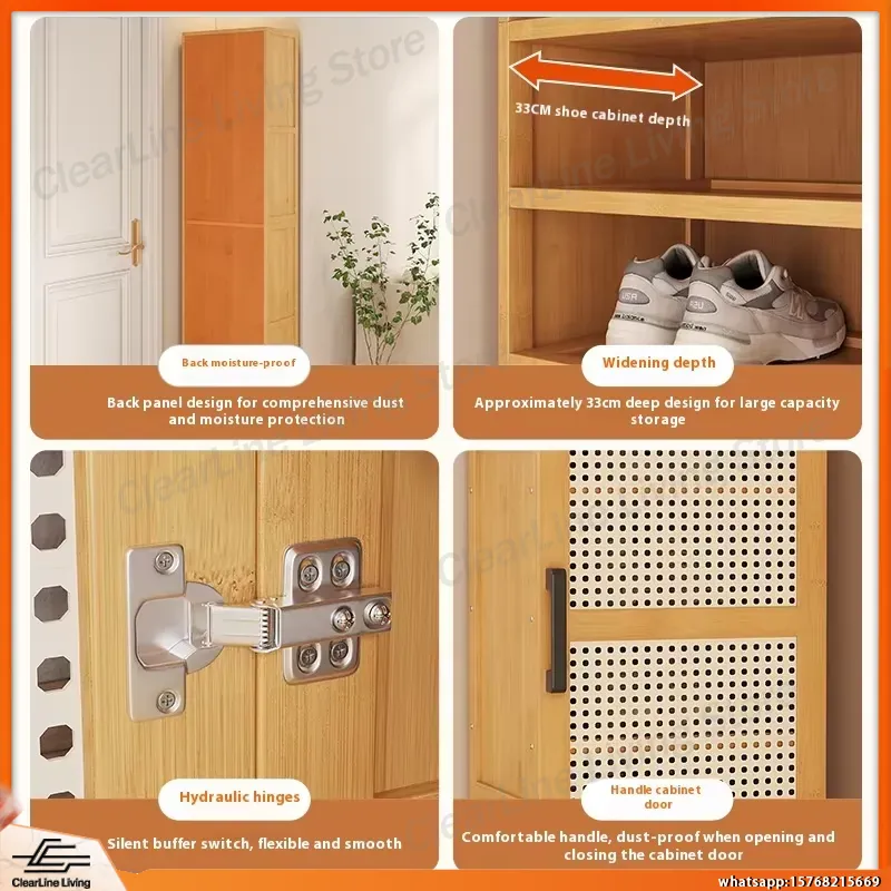 Scarpiera Moderna Multistrato  - Shoe Rack Cabinet Narrow Entryway recensione e prezzo