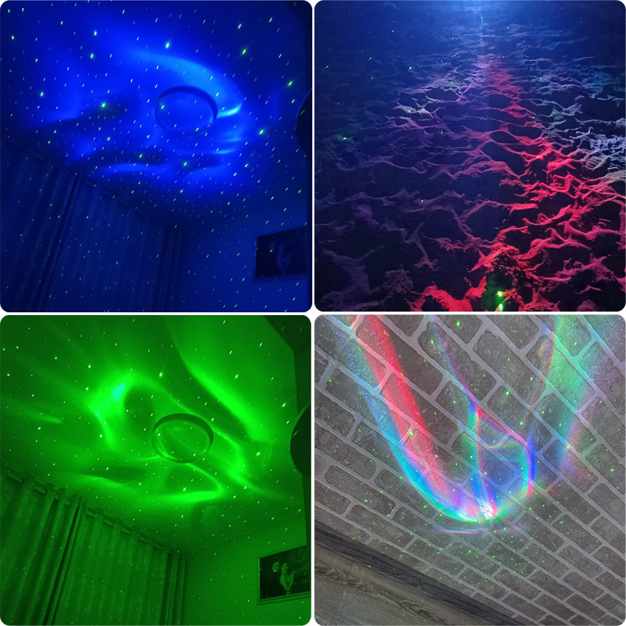 SA204 RGB LED Motive Aurora Pr - Floating Nightstand With Led Light recensione e prezzo